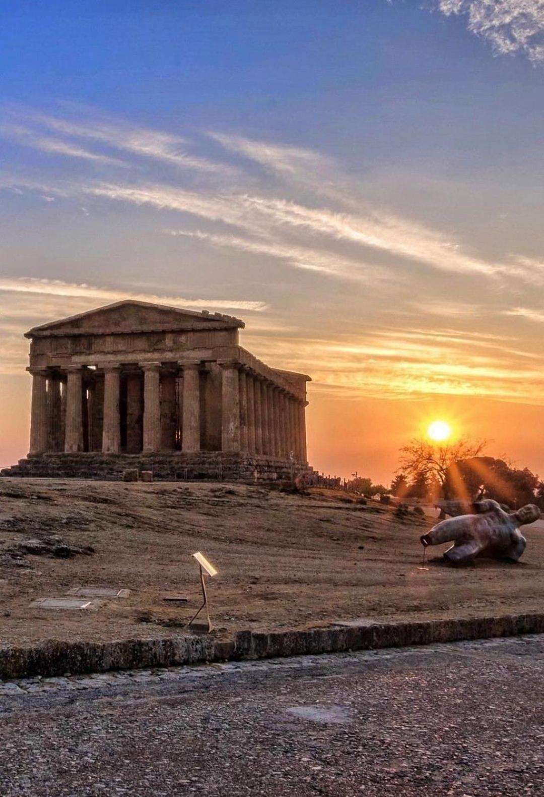 La Casuzza Del Borgo Villa Agrigento Bagian luar foto